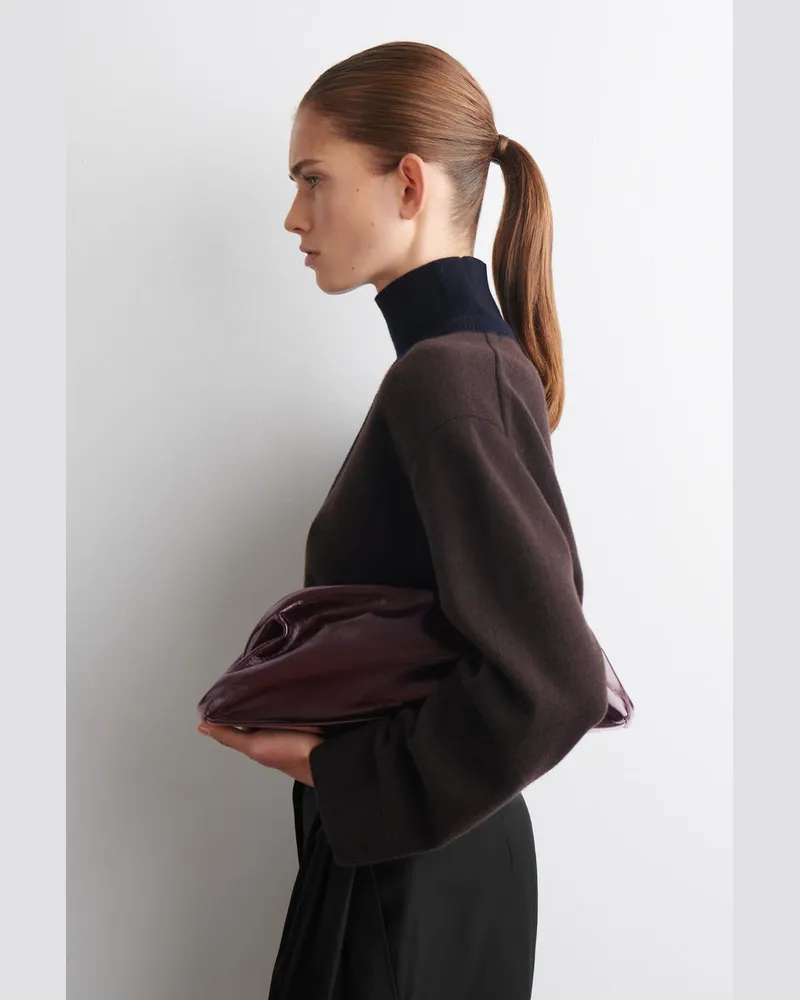 COS Ingot Clutch - Leder Rot