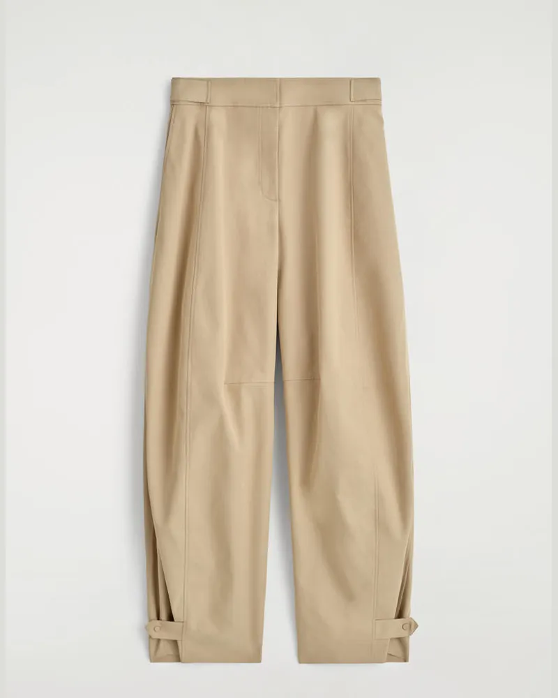 COS Utility-Hose Mit Barrel-Bein Beige