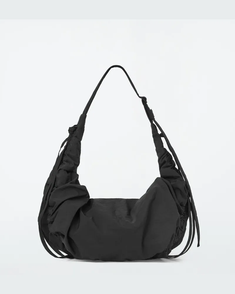 COS Canopy Kleine Umhängetasche - Nylon Schwarz