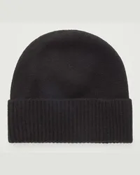 COS Beanie Aus Reinem Kaschmir Schwarz