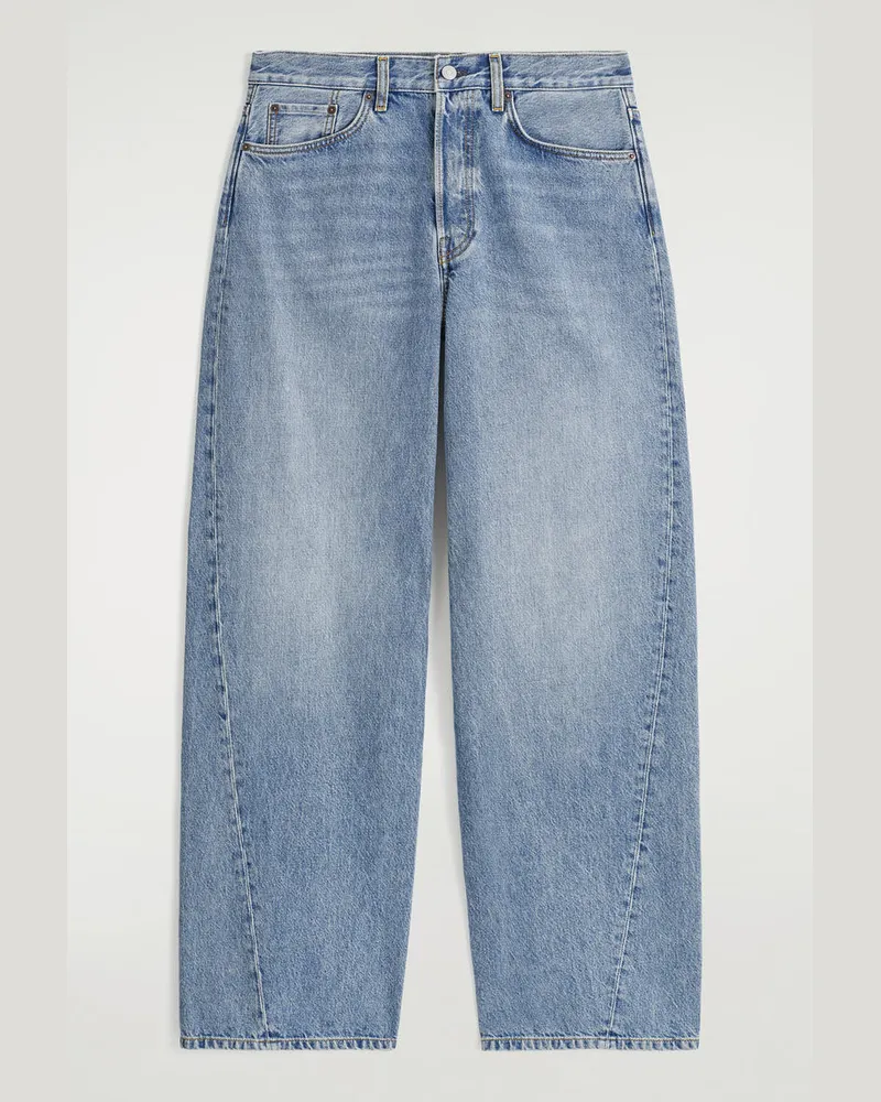 COS Facade Jeans Mit Geradem Bein Blau
