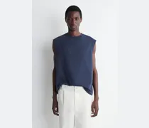 Lockeres Tanktop Aus Baumwoll-Crêpe