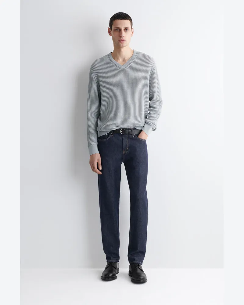 COS Slim-Fit Straight-Leg Jeans Blau