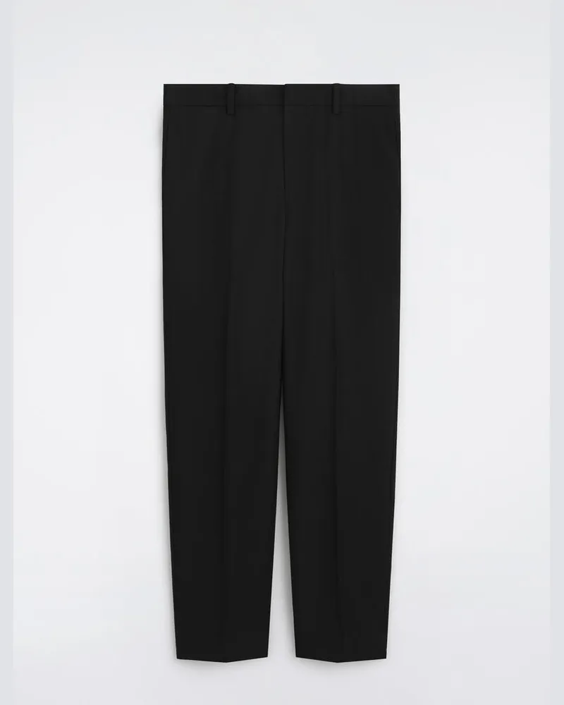COS Wollhose Mit Normaler Passform Und Geradem Bein Schwarz