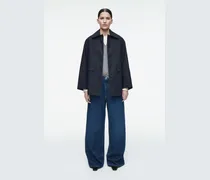 Car Coat Aus Baumwolle Mit Kragen