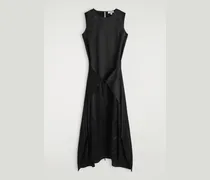 Maxikleid Aus Seide Mit Wickelfront