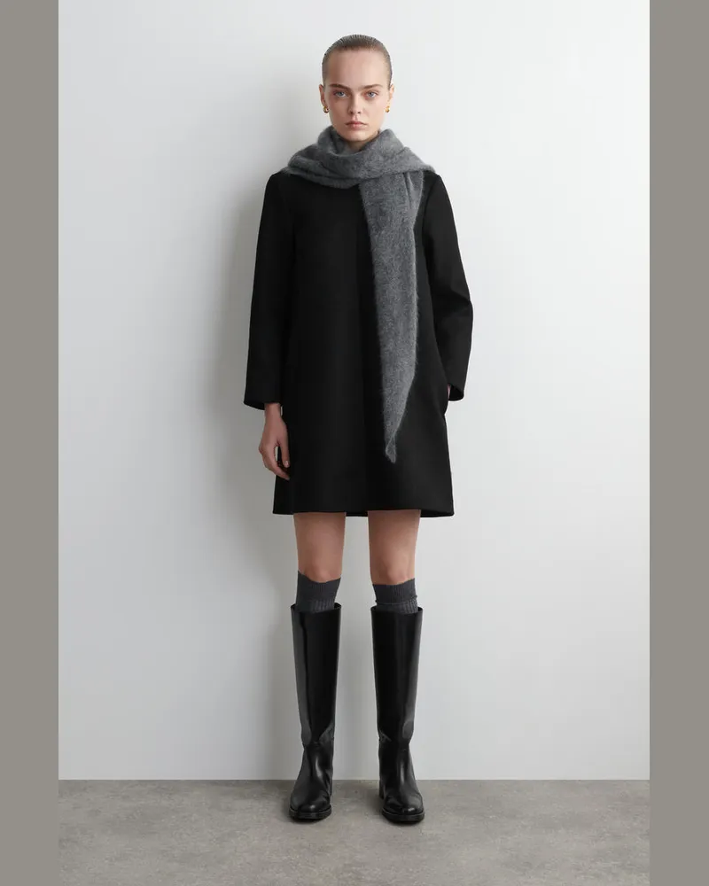 COS Long Wool Boot Socks Grau
