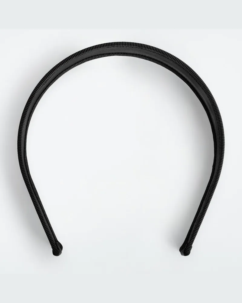 COS Haarreif Aus Mesh Schwarz