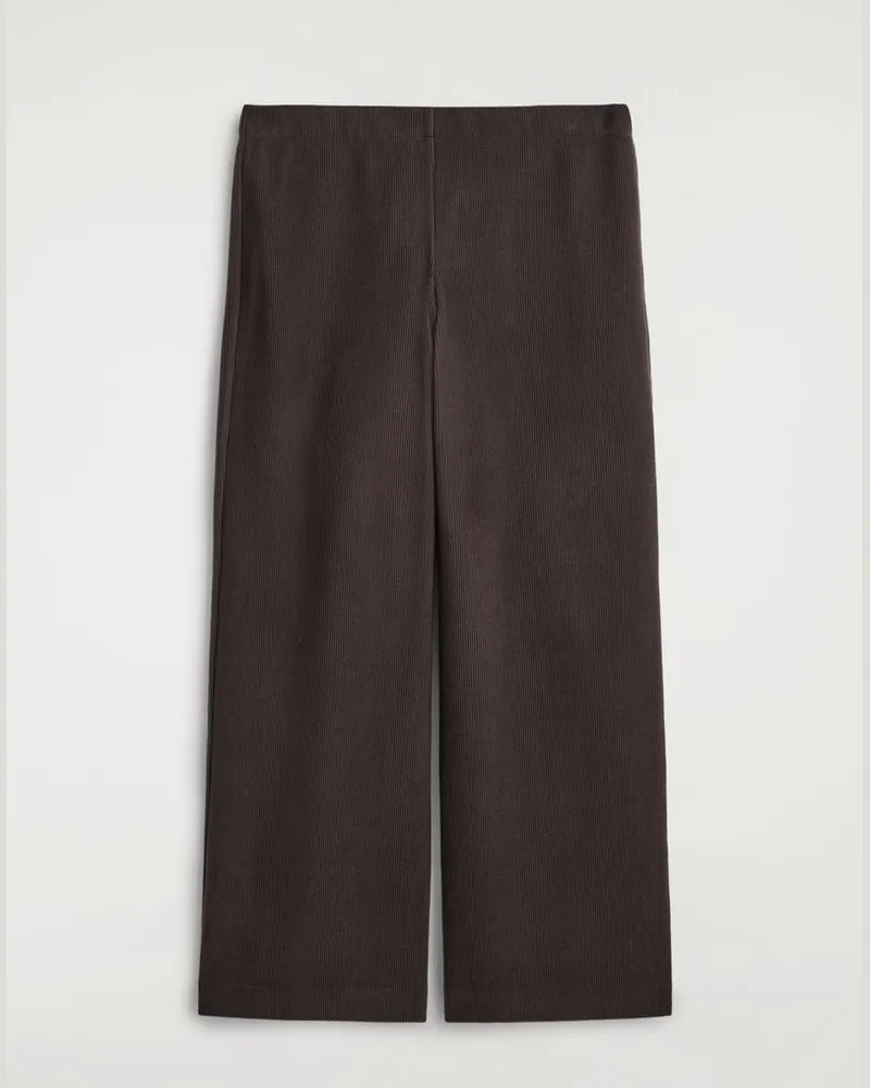 COS Cordhose Mit Weitem Bein Braun