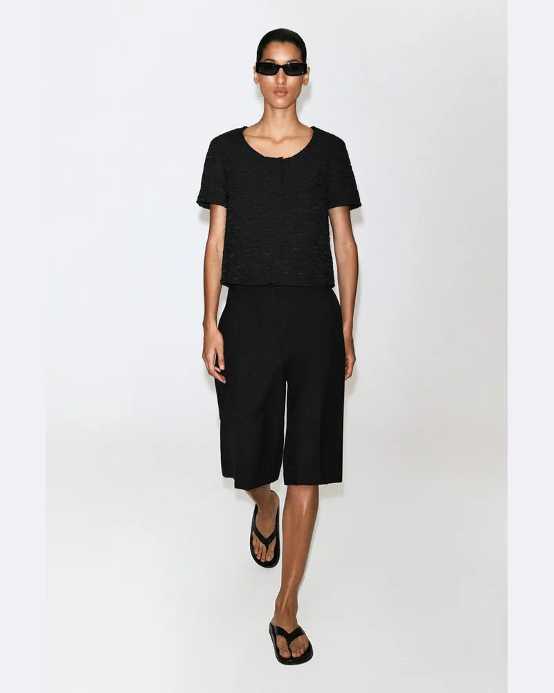 COS Elegante Bermudashorts Schwarz