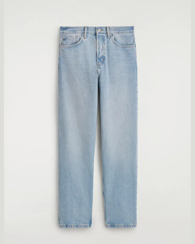 COS Rider Jeans Mit Geradem Bein Blau
