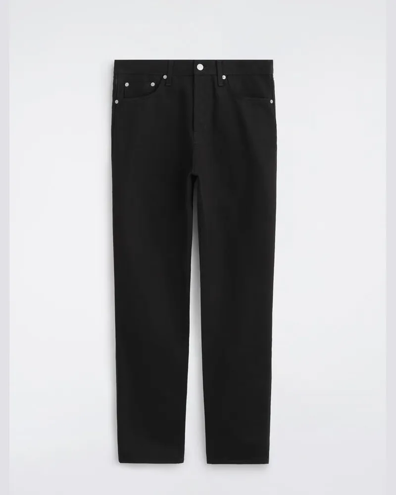 COS Signature Jeans Mit Geradem Bein Schwarz