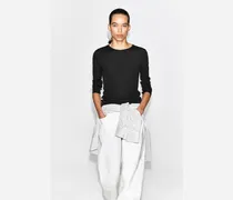 Langarmshirt Aus Baumwolle