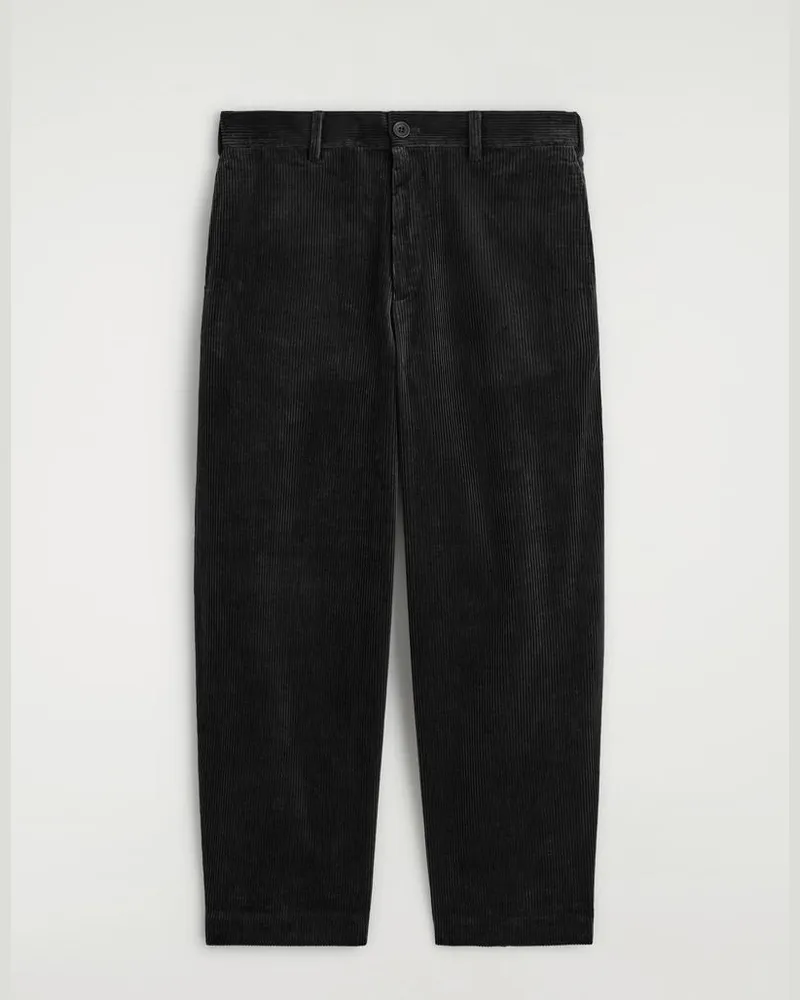 COS Cordhose Mit Weitem Bein Schwarz
