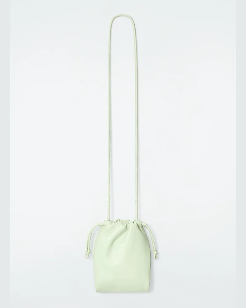 COS Cavatelli Handytasche - Leder Grün