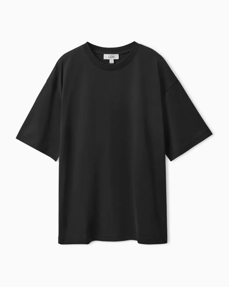 COS Oversized-T-Shirt Schwarz