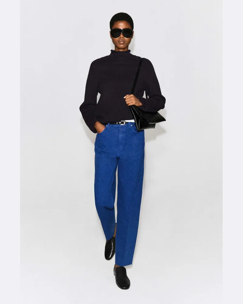 COS Umbra Schmal Zulaufende Jeans Blau