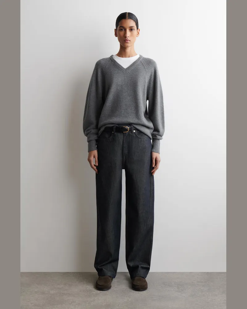 COS Bootsschuhe Aus Veloursleder Braun