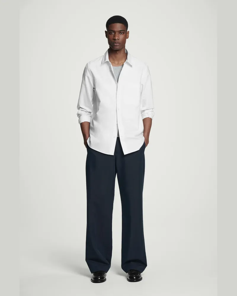 COS Lockere, Elegante Hose Mit Geradem Bein Blau