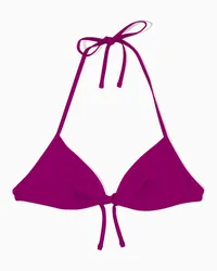 COS Triangel-Bikinioberteil Mit Bügeln Violett