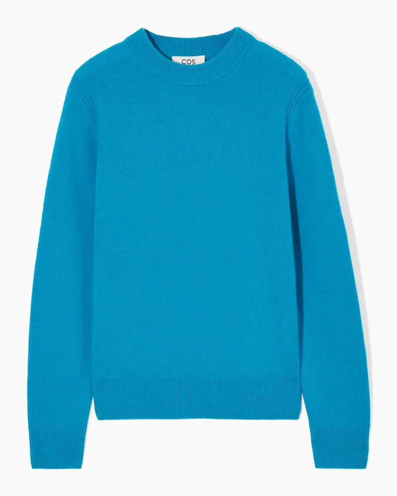 COS Pullover Aus Kaschmir Blau