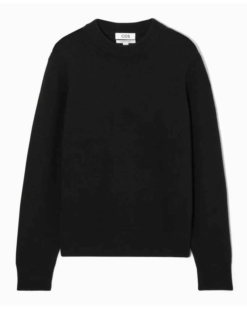 Cos Kaschmirpullover Schwarz