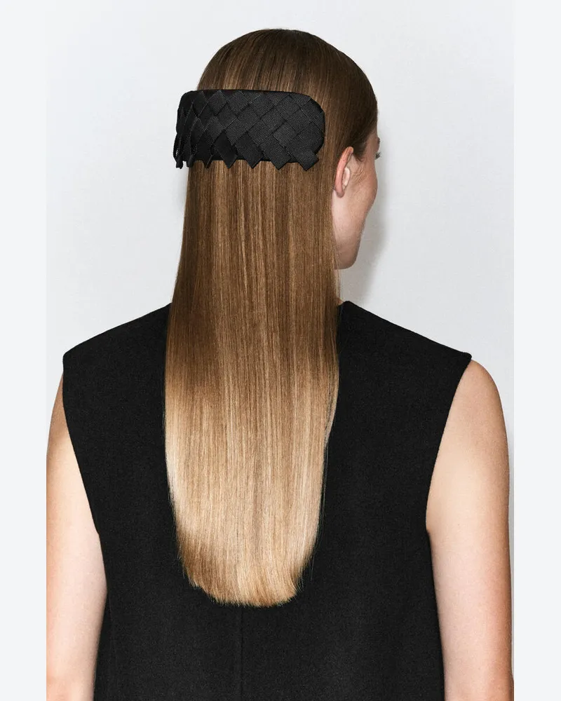 COS Haarband Aus Ripsband Schwarz