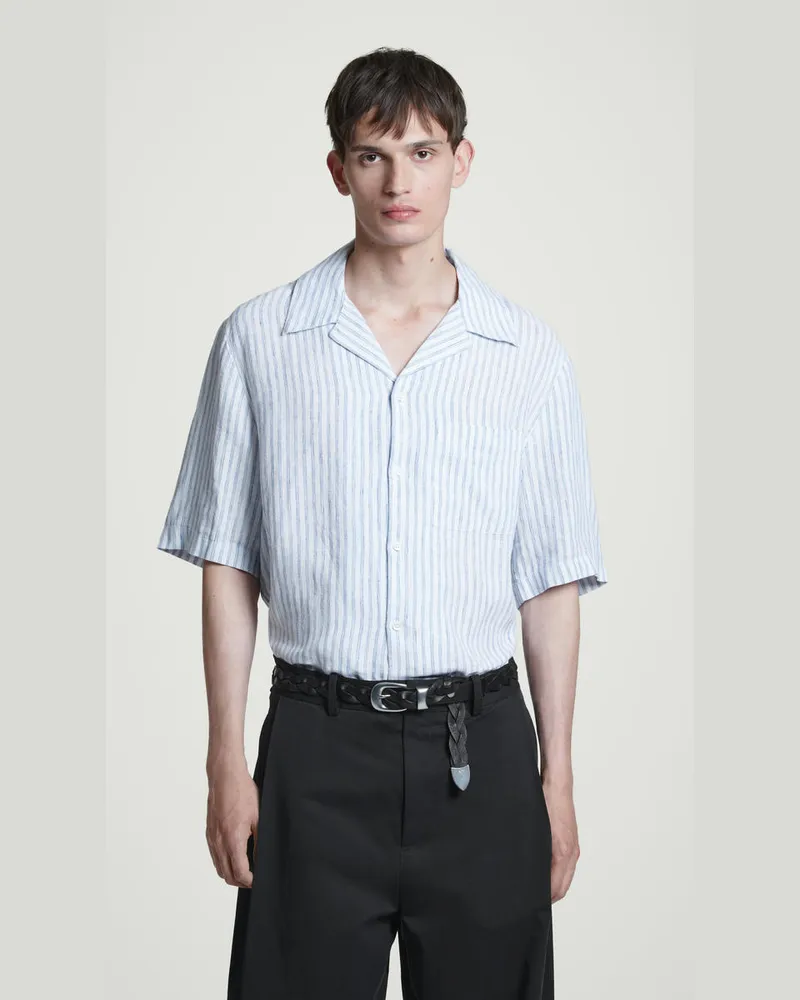 COS Hemd Mit Reverskragen Weiß