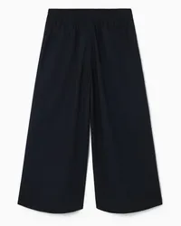 COS Voluminöse Culottes Navyblau