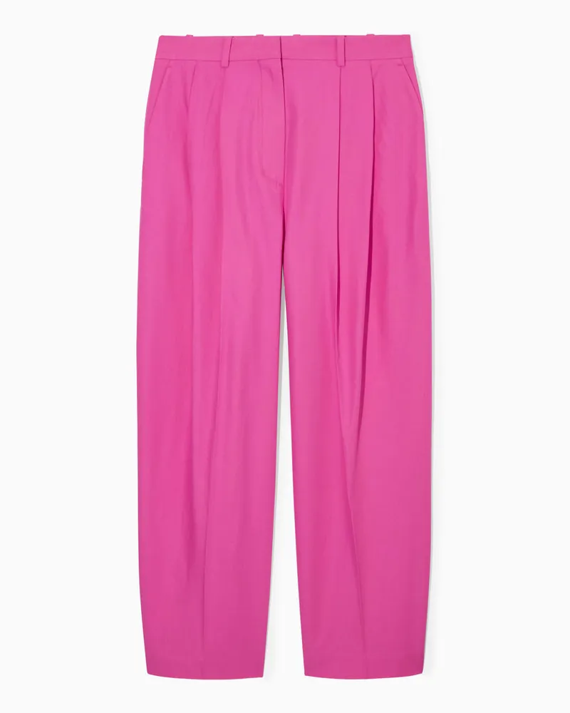 COS Elegante Hose Mit Weitem Bein Rosa