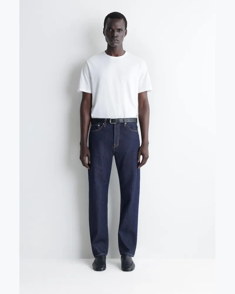 COS Signature Jeans Mit Geradem Bein Blau