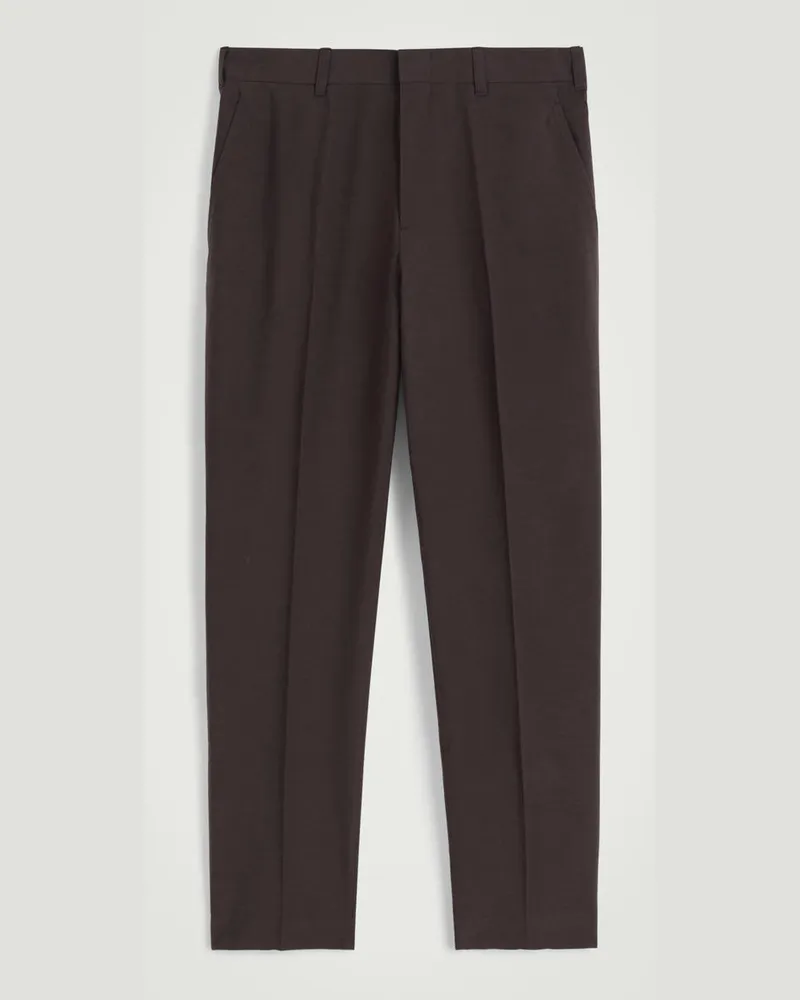 COS Elegante Hose Mit Geradem Bein Braun