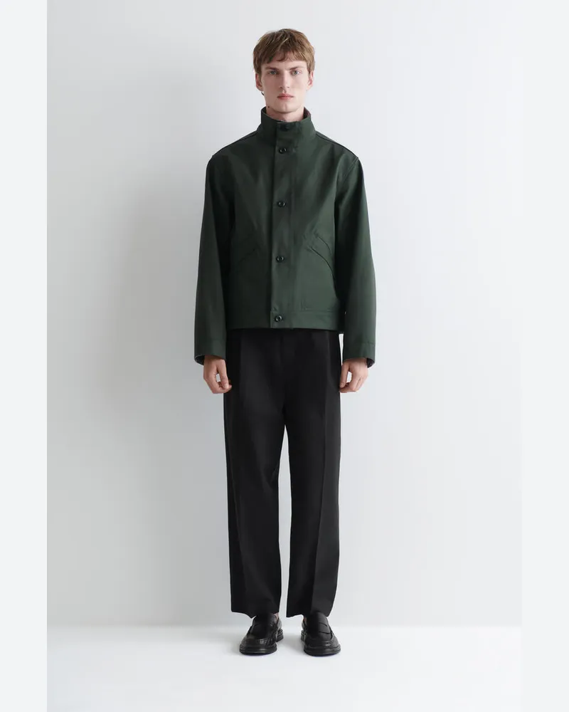 COS Wendbare Jacke Mit Trichterkragen Grün