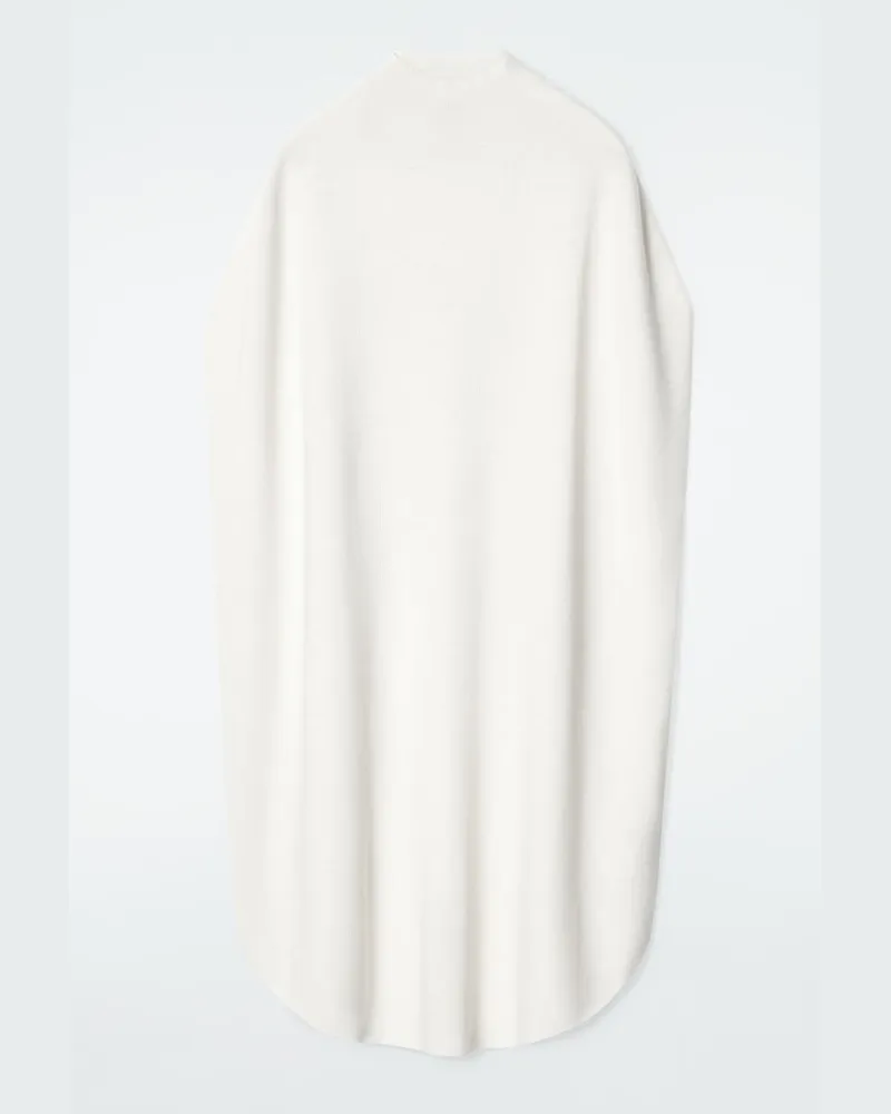 COS Wärmendes Wollkleid Weiß