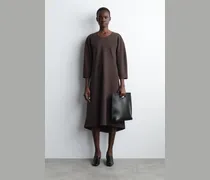 Skulpturales Midikleid Mit Langen Ärmeln