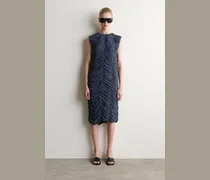 Kleid Mit Raffungen Und Einsätzen