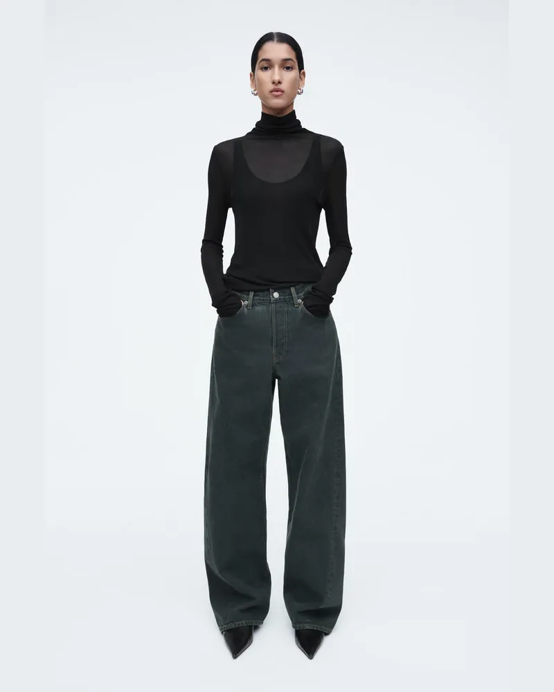 COS Facade Jeans Mit Geradem Bein Blau