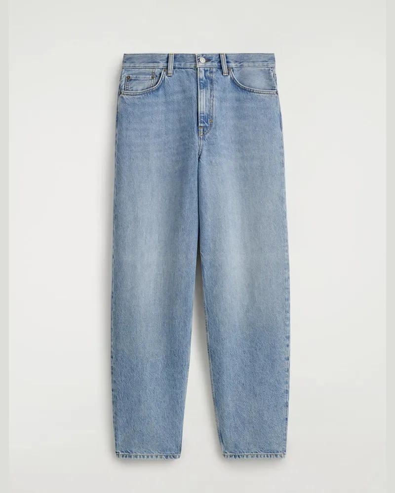 COS Arch Schmal Zulaufende Jeans Blau