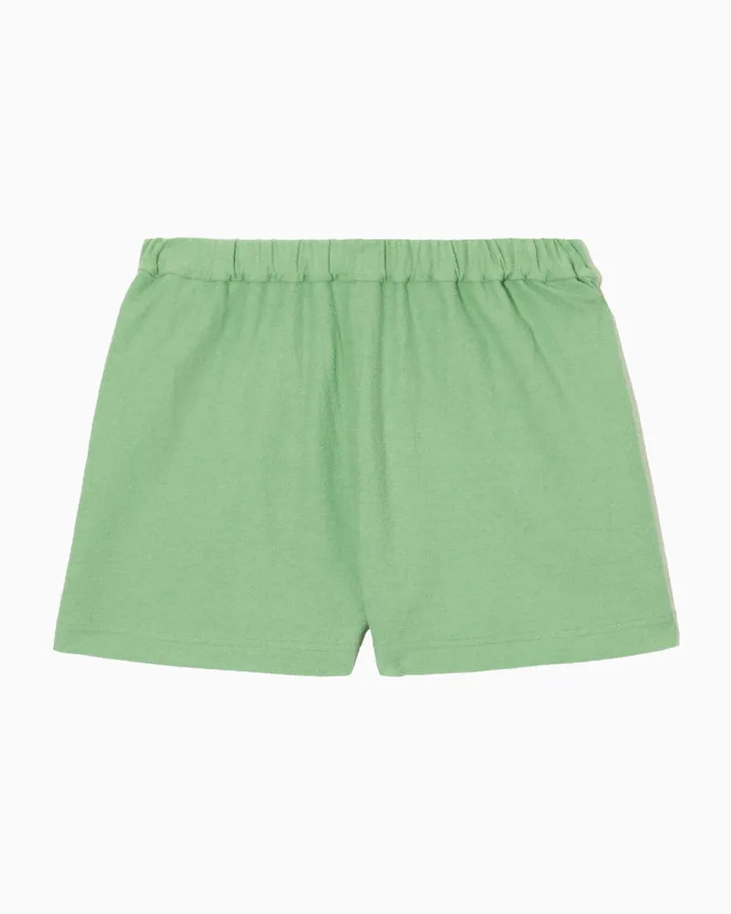 COS Shorts Aus Bouclé Grün