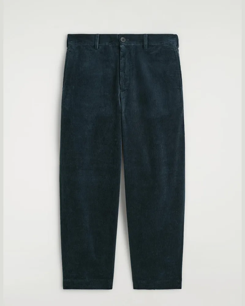 COS Cordhose Mit Weitem Bein Blau