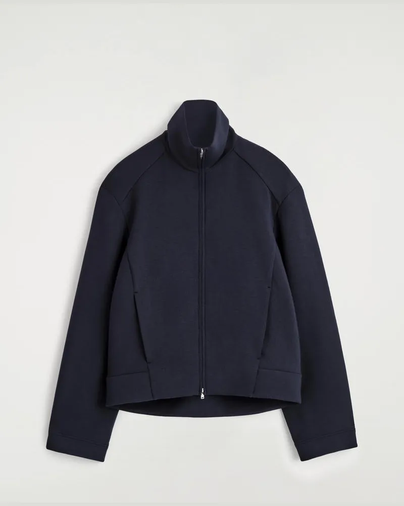 COS Trainingsjacke Aus Scuba Blau