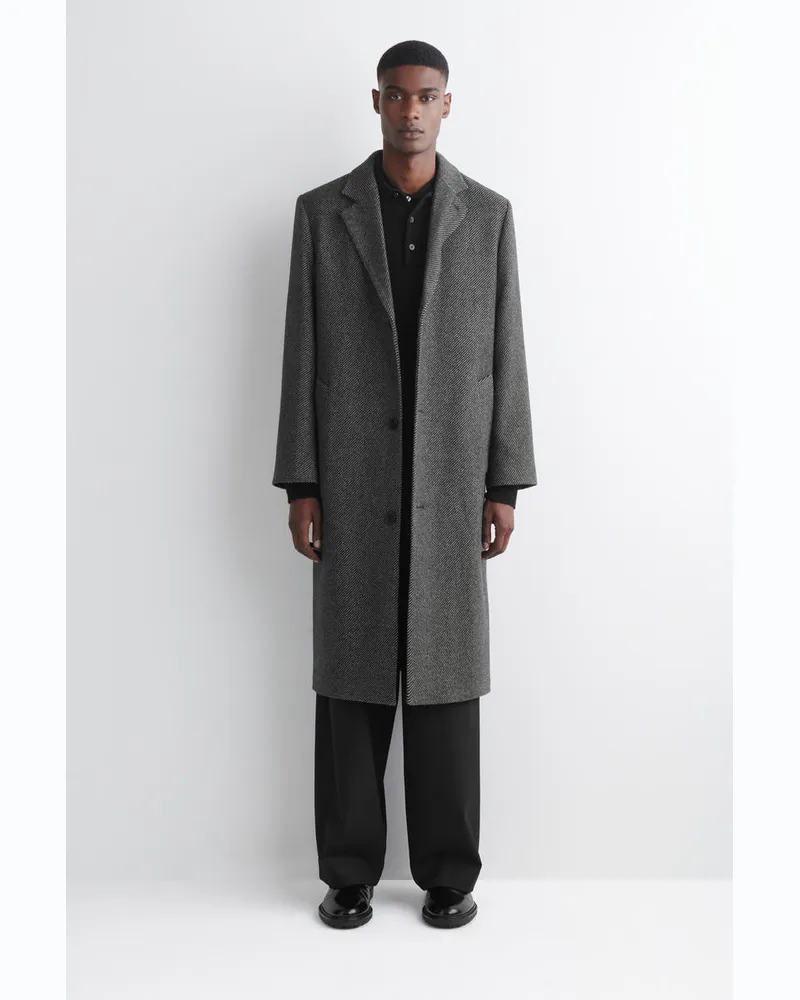 COS Oxford-Schuhe Aus Leder Schwarz