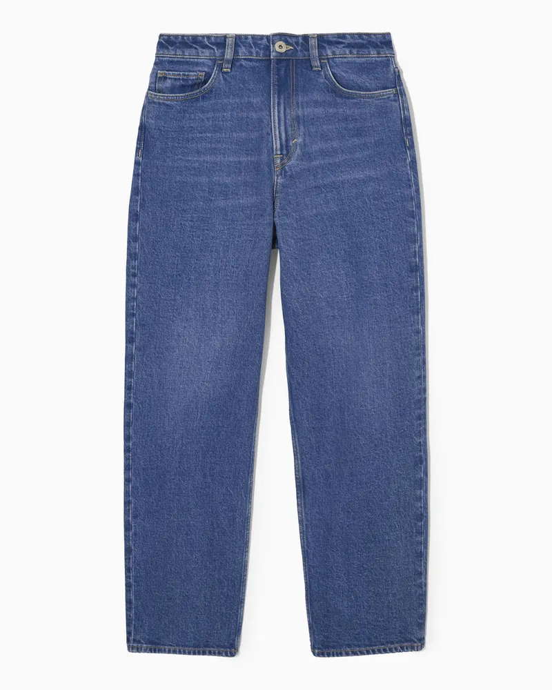 COS Symmetry Jeans Mit Geradem Bein Blau