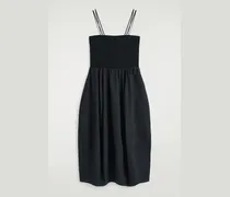 Midikleid Mit Smokdetails