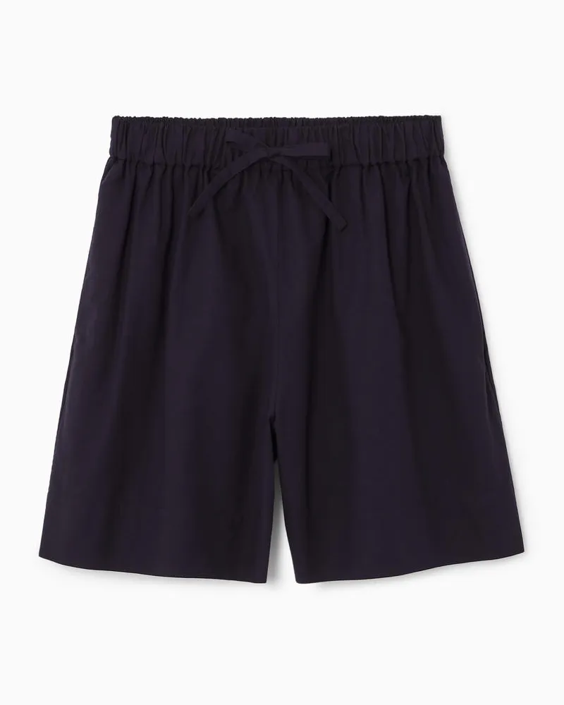 COS Shorts Mit Kordelzugbund Blau