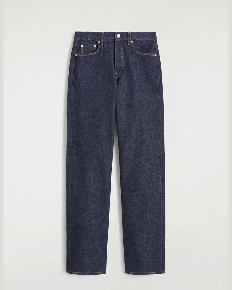 COS Reprise Jeans Mit Geradem Bein Blau