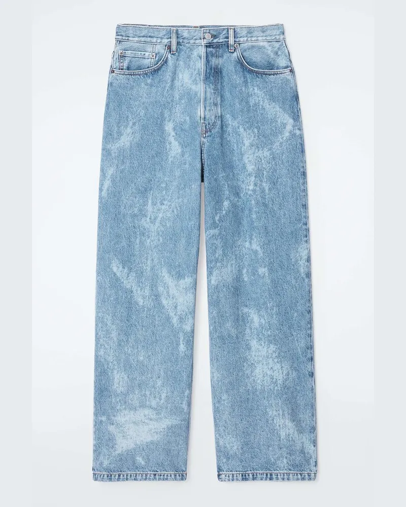 COS Volume Jeans - Weites Bein Blau