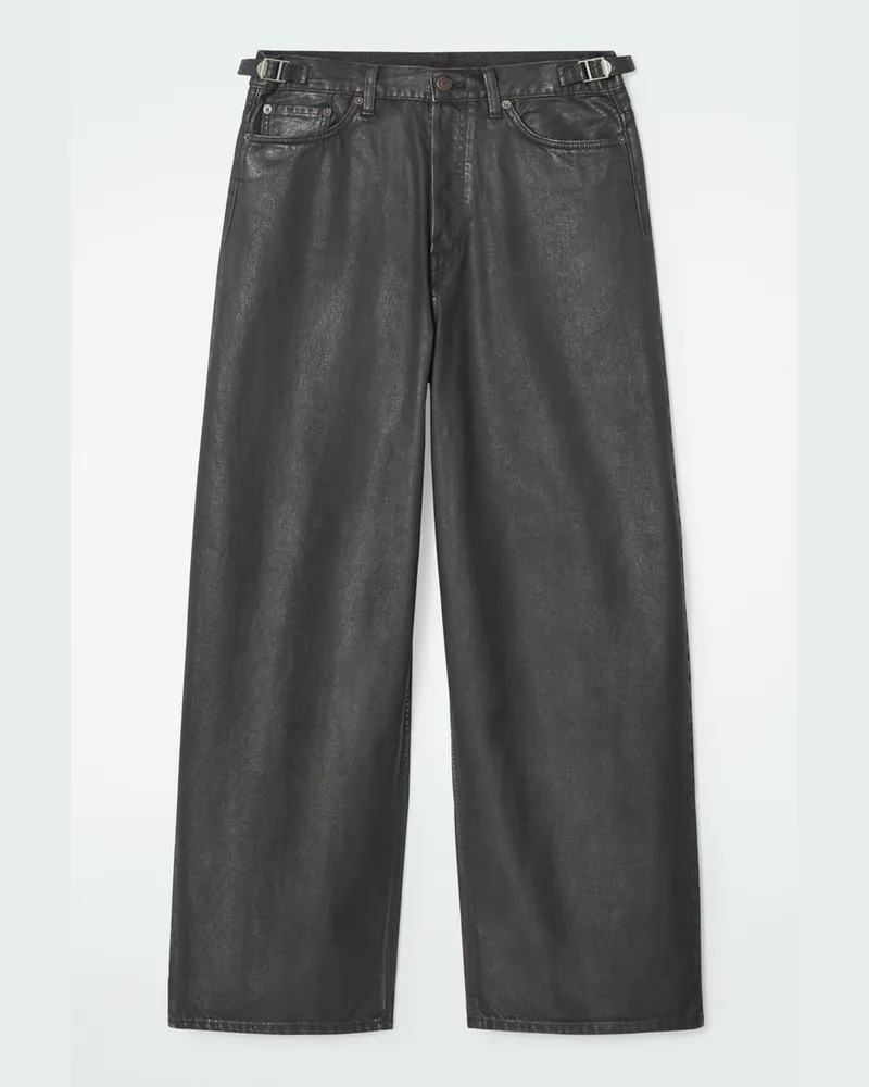 COS Coast Jeans Mit Weitem Bein Schwarz