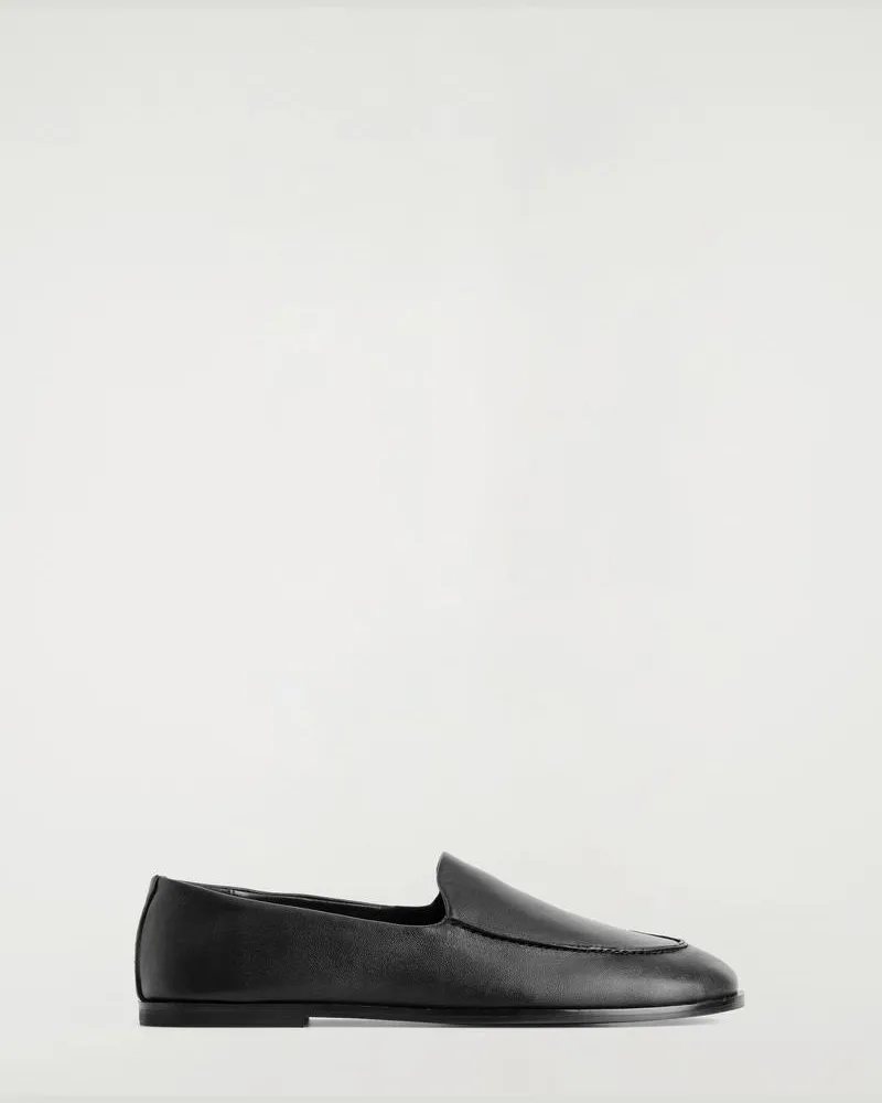 COS Klassische Loafers Aus Leder Schwarz