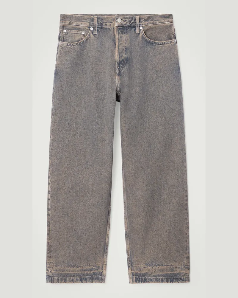 COS Dome Jeans Mit Geradem Bein Orange